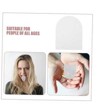 Beavorty 4Bags Taste Disposable Tongue Protectors of Non Bitter Tongue Sleeve Covers for Chinese Medicine for All Ages Convenient Single Use Design Comfortable - Buy Online on GoSupps.com