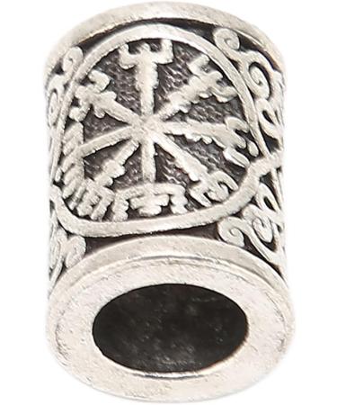 Hair Tube Beads Wide Use Beard Beads Exotic Antique Dreadlocks Beads for Hair Braiding for Men for Women for Jewelry Making - Buy Online on GoSupps.com