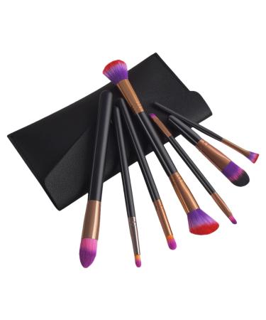 Makeup Set Advanced Synthetic Foundation Powder Eyeshadow Brush Set Beginner Makeup Brush Mini Set Beauty Makeup Brush Portable Makeup Soft Brushes Makeup(A One Size) A One Size