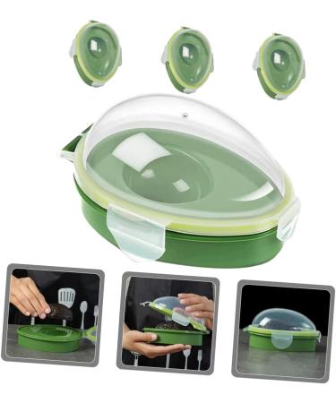 Cabilock 4pcs Avocado Crisper Vegetables Avocado Container to Keep Fresh Avocado Saver Container Box Food - Buy Online on GoSupps.com