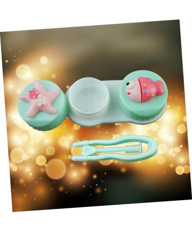Gatuida 3pcs Cartoon Lens Case - Cute Fish Lens Storage for Glasses & Contacts - Buy Online on GoSupps.com