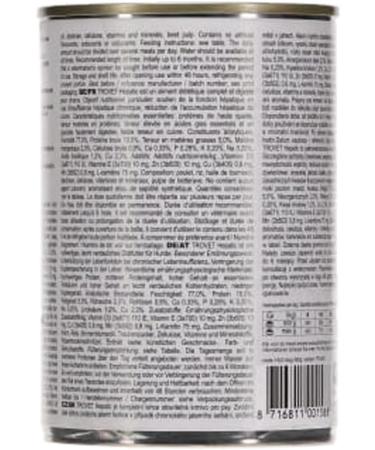 Trovet Hepatic Wet Food | 6 x 400 g | Complete Dietetic Food for Dogs | to Support Liver Function | in Case of Liver Insufficiency in Adult Dogs - Buy Online on GoSupps.com