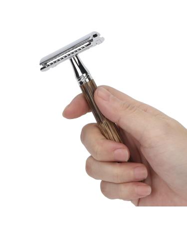 Portable Manual Shaver | Professional Wear-Resistant Safety Razor for Men's Facial Care | Ideal for Home & Travel - Buy Online on GoSupps.com