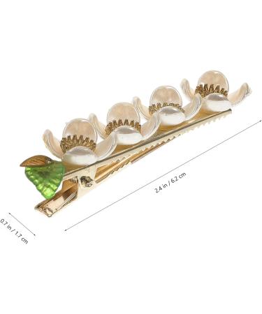 minkissy 1pc Hairpin Wedding Hair Clip Hair Accessories Crystal Headpiece Hair Bangs Bling Hair Clips Decorative Hair Clips Hair Clips Rhinestones Hair Clips White - Buy Online on GoSupps.com