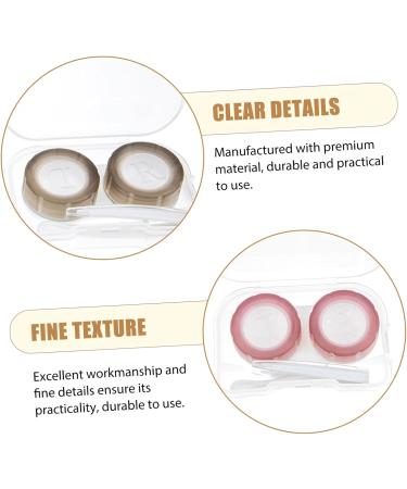 Buy Healvian 32 STK Pink Contact Lens Containers & Travel Accessories - Perfect for International Shipping - Buy Online on GoSupps.com