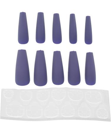 Full Cover False Nails Extra Long Coffin Fake Nails No Peculiar Smell for Home for Salons for Beginners for Experienced People(N5355-10) - Buy Online on GoSupps.com