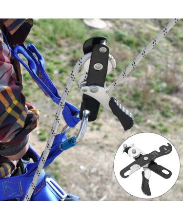 Climbing & Abseiling Device for 10-12mm Ropes | Self-Braking Safety Equipment for Tree Maintenance & Outdoor Relaxation - Buy Online on GoSupps.com