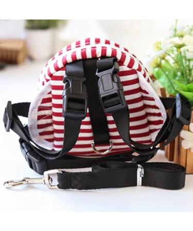 Mioyoow Dog Backpack with Leash | Adjustable Saddle Bag for Puppies | Perfect for Hiking & Daily Walks - Buy Online on GoSupps.com