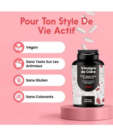 G lules de Vinaigre de Cidre Hautement Dos es - 200 G lules - 1000 mg par Dose Quotidienne - Vegan & Produites en Allemagne - Vinaigre de Cidre Gelules - Apple Cider Vinegar Capsules Sans saveur - Buy Online on GoSupps.com