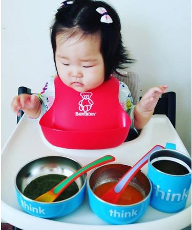 thinkbaby BPA-Free Feeding Set - Complete Set in Light Blue - Buy Online on GoSupps.com