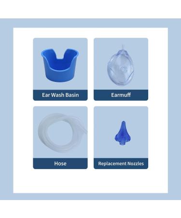 Electric Wax Removal Kit 200Ml for Tank Capacity Comp Set Ear Irrigator for Ear Picking Cleaner Ear Cleaning Ear USB Ear Canal Wood Conditioners Waxes Oils - Buy Online on GoSupps.com