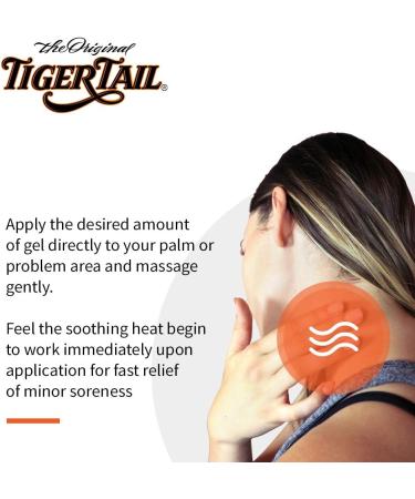 Tiger Tail FixOwNow Heating Therapy Gel 2.7 oz - Made in USA | Pain Relief for Sore Muscles (1 Pack) - Buy Online on GoSupps.com
