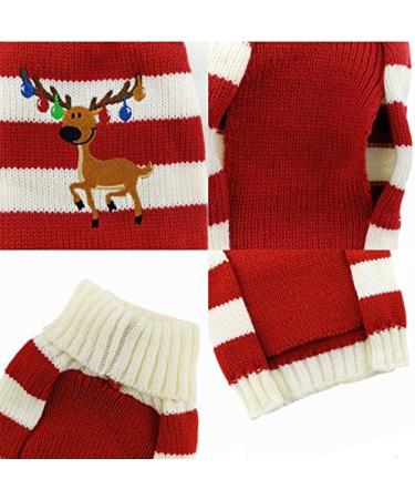 Abrrlo Dog Costumes - Cotton Sweater for Christmas & Winter | Fashionable Pet Outfits & Holiday Party Costumes - Buy Online on GoSupps.com