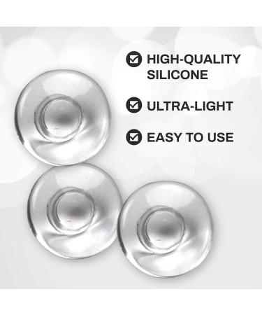 SPORTS WORLD VISION Rimless Glasses Frames with Nose Pads | Round 9mm | 50 Pieces | Premium Quality for Optimal Comfort - Buy Online on GoSupps.com