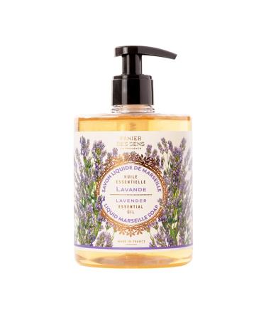 Panier des Sens Lavender Liquid Marseille soap - Made in France 97% natural - 16.9floz/500ml