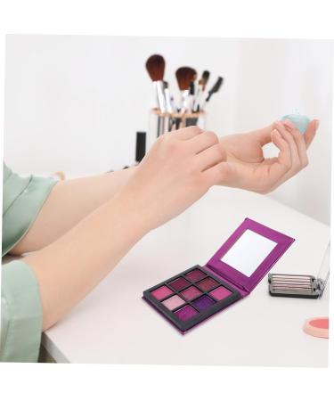 Angoily 2pcs 9 Makeup Palette Eye Shadow Metallic Color 1 count (Pack of 1) Purplex2pcs - Buy Online on GoSupps.com