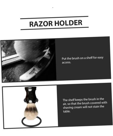 Beavorty Metal Bracket & Razor Stand for Men | Manscape Razor & Beauty Tool Holder - Buy Online on GoSupps.com