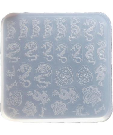 MCAORI 3D Nail Art Mold with Variety of Patterns Template Carving Sticker Stencil Tools Moulds for Nail Enthusiasts and Salons - Buy Online on GoSupps.com