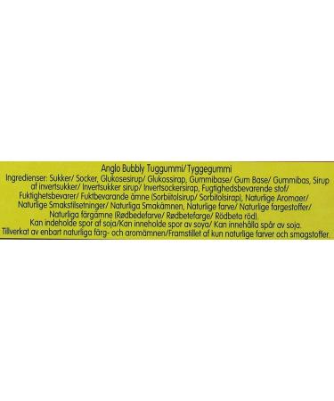 Barratt Anglo Bubbly Vegetarian Classic Mix Sweet Bubblegum Flavour 50 Pieces - Buy Online on GoSupps.com