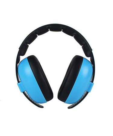 Baby Ear Protection Noise Cancelling Headphones for Kids Soft Noise Reduction Earmuffs Toddler Ear Protection with Adjustable Headband for Newborn and Babies (0-3 Years) Blue