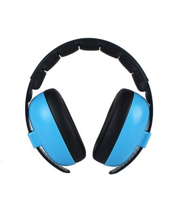 Baby Ear Protection Noise Cancelling Headphones for Kids Soft Noise Reduction Earmuffs Toddler Ear Protection with Adjustable Headband for Newborn and Babies (0-3 Years) Blue