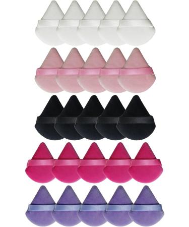 VOCUEL 4/6/15Pcs Powder Puff Face Soft Triangles Makeup Puff for Loose Powder Mineral Powder Cosmetic Makeup Tools - Buy Online on GoSupps.com