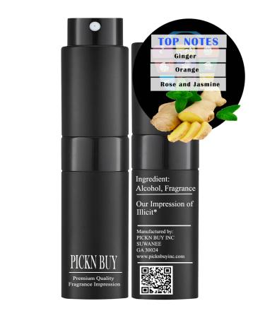 PICKN BUY Luxury Perfume for Women 0.34 Fl oz Scent Compatible to Illicit Perfume Made in USA Long-Lasting Spray Comes in Refilable Bottle Illicit* Impressions 0.34 Fl Oz (Pack of 1) - Buy Online on GoSupps.com