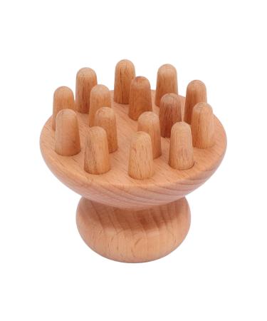 Ergonomic Wood Massager - Octopus Design for Deep Tissue Massage & Stress Relief | Body Shape Tool for Head Waist Stomach & Thighs - Buy Online on GoSupps.com