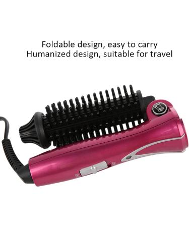 Buy Portable Heated Curling Brush Mini Curling Iron for All Hair Types | Anti-Scald Comb | International Shipping Available - Buy Online on GoSupps.com