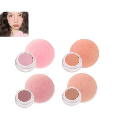 Ultimate Blurring Setting Powder Long Lasting Shimmer Waterproof Ultra Blurring Pink Setting Powder Brighten Finishing Powder for Face Setting Powder Loose for All Skin 4pcs