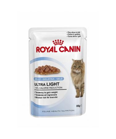 Royal Canin Feline Ultra Light Jelly - 85g pollo 85 g (Pack of 1)