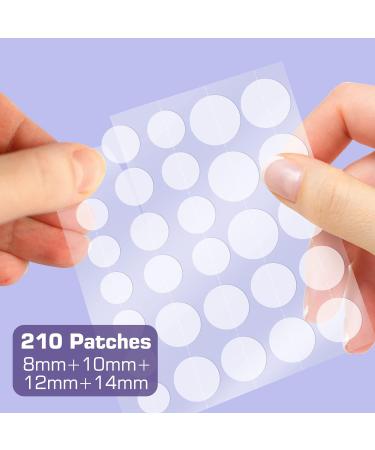 Mandabloom Acne Pimple Patches (210 Pack) with Tea Tree Oil & Salicylic Acid - Hydrocolloid Acne Dots for Face Zits & Breakouts - Buy Online on GoSupps.com