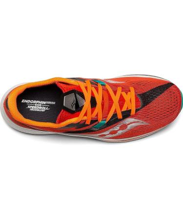 Saucony Men's Endorphin Pro 2 Running Shoe 11.5 - Scarlet/Black - Buy Online on GoSupps.com