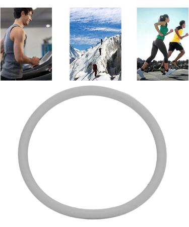 Patella Tendon Support Belt | Multi-Purpose Elastic Silicone Knee Strap for Running & Training - Gray - Buy Online on GoSupps.com