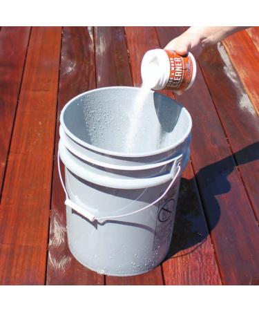 Buy DeckWise Deck & Wood Cleaner Part-1 | 32 oz. for Hardwood & Thermal Wood Decking | Cleans 1200 Sq. Ft. | International Shipping Available - Buy Online on GoSupps.com