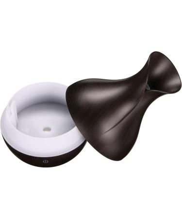Sixtol Bloom Aroma Diffuser 200ml | Ultrasound Air Humidifier for Home Bedroom & Office | Aromatherapy & Essential Oils (Dark Wood) - Buy Online on GoSupps.com