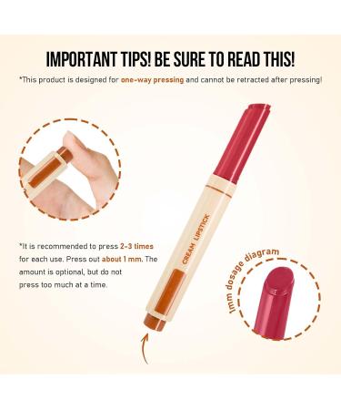 Juicy Lip Oil Slick Click Press Lipstick - Korean Shining Lip Gloss Moisturizing Vegan Lip Balm Plump & Pigmented Non-Sticky - 04 #04 - Buy Online on GoSupps.com