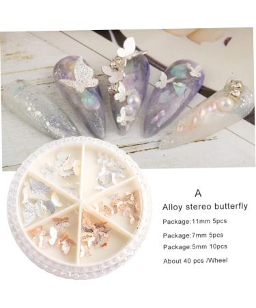 Mikinona 4 Box Manicure Patches Glitters Sticker Nail Art Nail Sequins Powder Nail Art Decoration Nail Art Ornament 3d Nail Art Sticker Confetti Nail Decals Nail Decor 3d Manicure Sticker 6cm Assorted Color - Buy Online on GoSupps.com