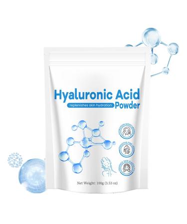 Generisch Hyaluronic Acid Powder Hyaluronic Acid Gel for Skin Care Face Serum Water Soluble Hydration to Moisturize Skin Deep Hydration Hydration Support