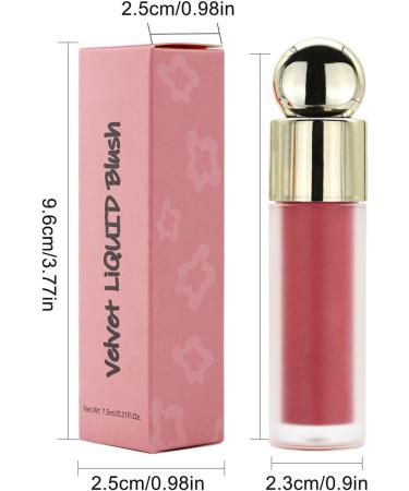 Liquid Blush - Light Resistant Light Complexion | Smudge Resistant Lightweight & Natural Light Effect Lip Tint for Women and Girls - Buy Online on GoSupps.com