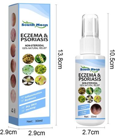 ZOOICY Meellop Herbal Psoriasis Relief Spray - 2pcs - Buy Online on GoSupps.com