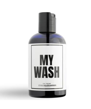 Evan Alexander Fine Grooming MY Wash Detoxifying Beard Shampoo Fresh 4 Fluid Ounces