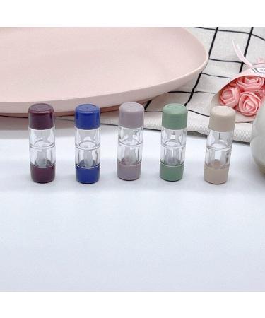 5pcs Colored Contact Lenses Case Set | Travel Kit for Eye Contacts | L&R Lens Container - Buy Online on GoSupps.com