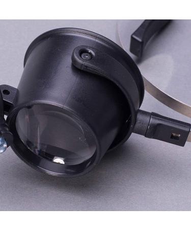 Wearing A Glasses Type 15 Times Magnifying Glass Repair Magnifying Glass Strap LED High-Definition Monocular Mobile Phone Repair Made in China - Buy Online on GoSupps.com