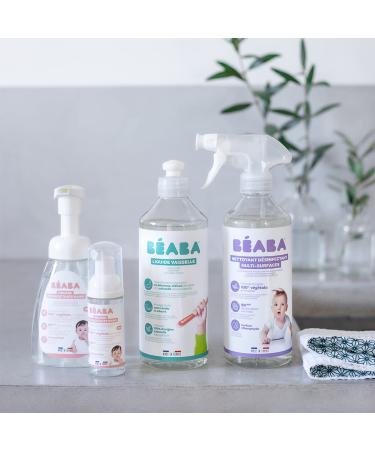 B aba Natural Baby Bottle & Dishwashing Detergent - 100% Biodegradable Perfume-Free 2x500ml Pack - Safe for Babies - Buy Online on GoSupps.com