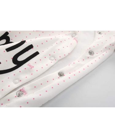 MAMIMAKA Baby Rompers Pajamas Cotton Jumpsuit Long Sleeve Footed Bodysuits, 9-12 Months - 2 Pack - Buy Online on GoSupps.com