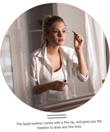 DRESSOOS 12pcs Liquid Eyeliner Pencil Eye Beauty Pencil Matte Colored Eyeliner Liquid Eyeliner Waterproof - Buy Online on GoSupps.com