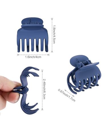 16Pcs Medium Jaw Clips for Hair - Nonslip Hair Styling Accessories for Women and Girls - Buy Online on GoSupps.com