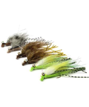 Yzd Fly Fishing: Top 10 Large Trout Flies | Premium Wet & Dry Lures Streamers Nymphs & Emergers for Trout Bass & Salmon - Buy Online on GoSupps.com