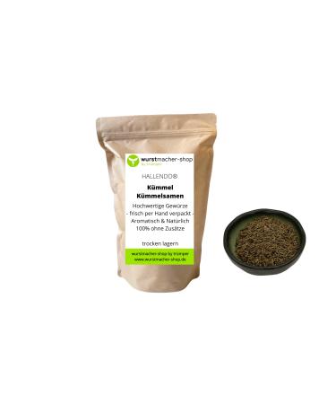 Caraway whole Caraway seeds Caraway seeds - 1 kg biennial Caraway top quality | wurstmacher-shop by tr mper HALLENDO